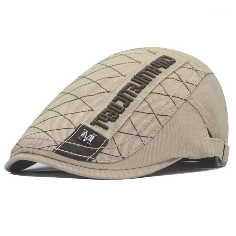 New Men's Casual Newsboy Hat Letter Print Retro Beret Hat Wild Peaked Caps Unisex Spring And Autumn Octagonal Cap1, Khaki
New Men's Casual Newsboy Hat Letter Print Retro Beret Hat Wild Peaked Caps Unisex Spring And Autumn Octagonal Cap1, Khaki