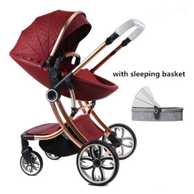 Multi-functional 2 in 1 Baby Stroller High landscape Can Sit Reclining Light Folding Two-way Eggshell design Baby Stroller1
Multi-functional 2 in 1 Baby Stroller High landscape Can Sit Reclining Light Folding Two-way Eggshell design Baby Stroller1