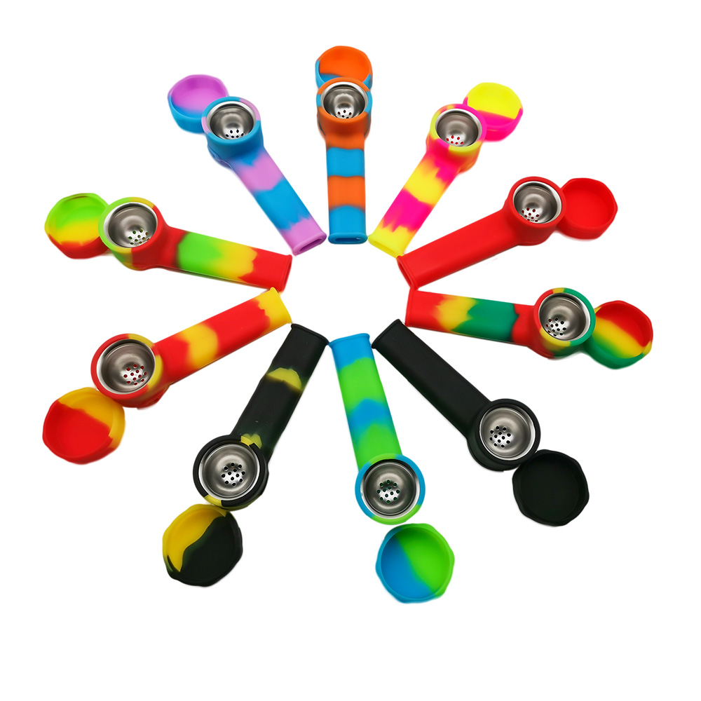Smiki420 Tobacco Water Pipe Silicone Oil Burner Pipe Environmentally Friendly Silicone For Dry Herb Oil Dab Rig Matching grinder
Smiki420 Tobacco Water Pipe Silicone Oil Burner Pipe Environmentally Friendly Silicone For Dry Herb Oil Dab Rig Matching grinder