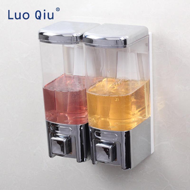 Manual wall-mounted double-head soap dispenser hotel kitchen bathroom high quality non-leakage liquid1
Manual wall-mounted double-head soap dispenser hotel kitchen bathroom high quality non-leakage liquid1
