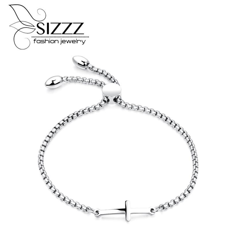SIZZZ 2020 Fashion Simple student accessories cross bracelet ladies jewelry stretchable adjustable length
SIZZZ 2020 Fashion Simple student accessories cross bracelet ladies jewelry stretchable adjustable length