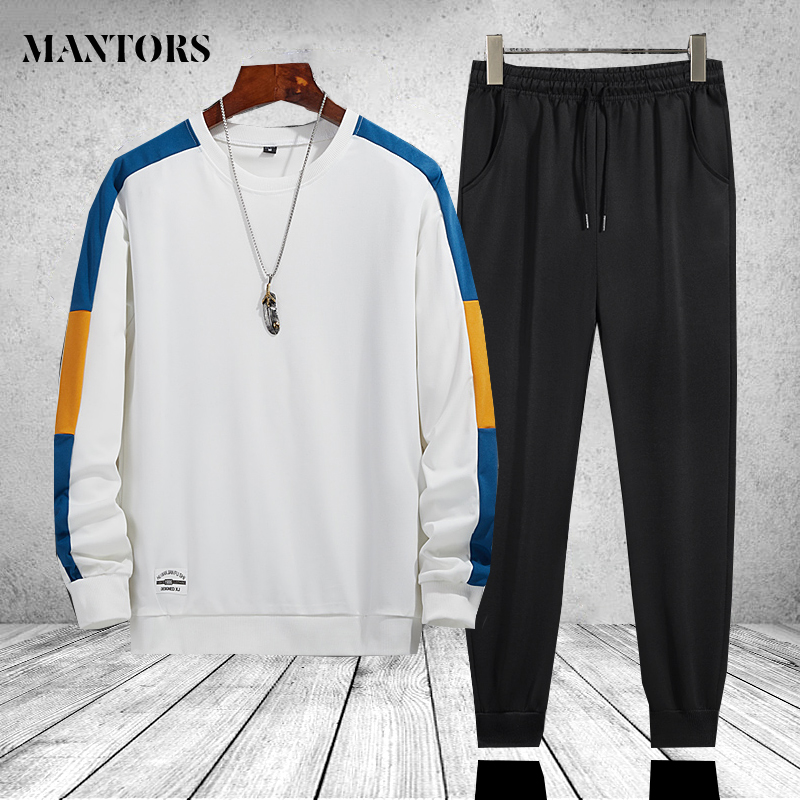 Brand Men Casual Sets Patchwork Autumn Spring Long Sleeve Men' Hoodies+ Pants Two Piece Tracksuit Male Sportswear Set Plus Size, Cc013 white
Brand Men Casual Sets Patchwork Autumn Spring Long Sleeve Men' Hoodies+ Pants Two Piece Tracksuit Male Sportswear Set Plus Size, Cc013 white