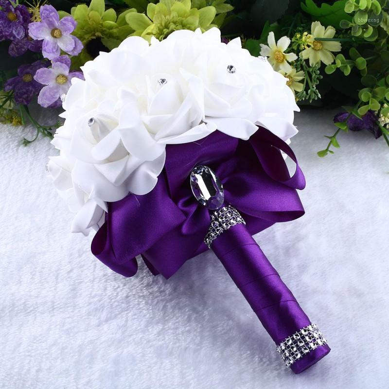 New Brooch Bride Rhinestone Wedding Bouquet Fake Artificial Flowers Decor Gift Home Decor1, White
New Brooch Bride Rhinestone Wedding Bouquet Fake Artificial Flowers Decor Gift Home Decor1, White