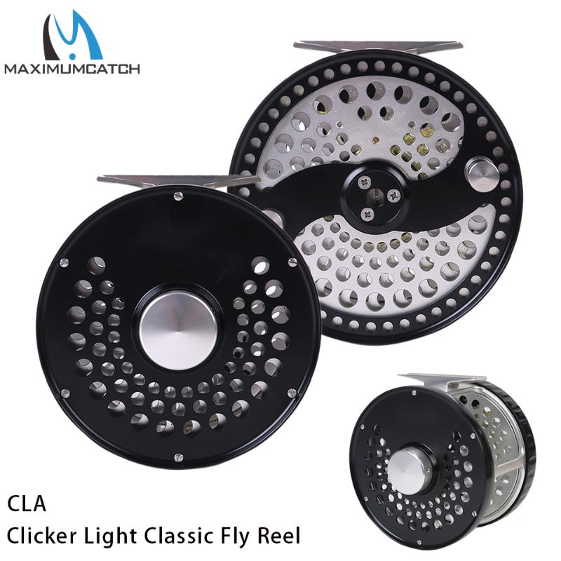 Maximumcatch 7-10WT Clicker/Disc Drag Light Classic Fishing Reel CNC Machine Cut T6061 Aluminum Reel
Maximumcatch 7-10WT Clicker/Disc Drag Light Classic Fishing Reel CNC Machine Cut T6061 Aluminum Reel