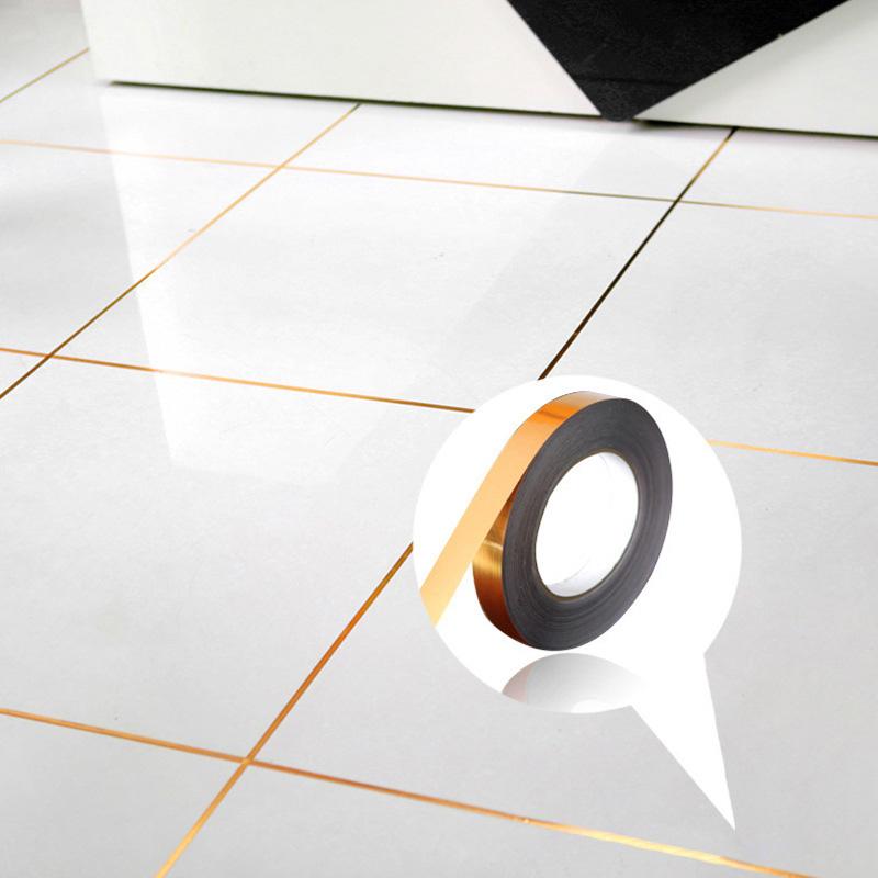 5000cm/Roll Brushed Gold Silver Floor Edging Waterproof Seam Wall Stickers Wall Gap home decoration Self-adhesive Tile sticker
5000cm/Roll Brushed Gold Silver Floor Edging Waterproof Seam Wall Stickers Wall Gap home decoration Self-adhesive Tile sticker