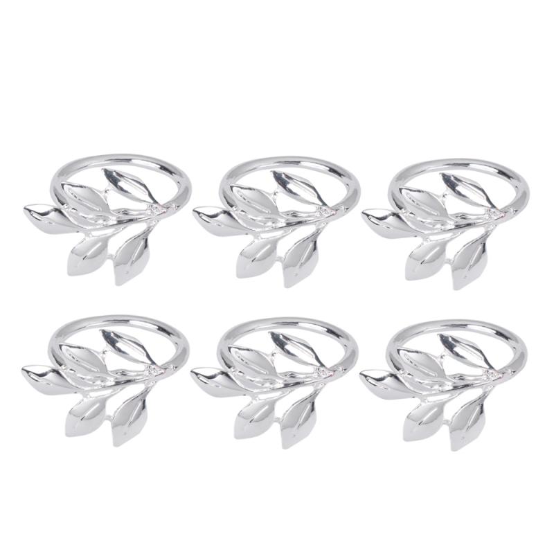 6pcs Plating Leaves Napkin Rings Decorative Napkin Holders Serviette Buckles for Wedding Banquet Party (Silver
6pcs Plating Leaves Napkin Rings Decorative Napkin Holders Serviette Buckles for Wedding Banquet Party (Silver