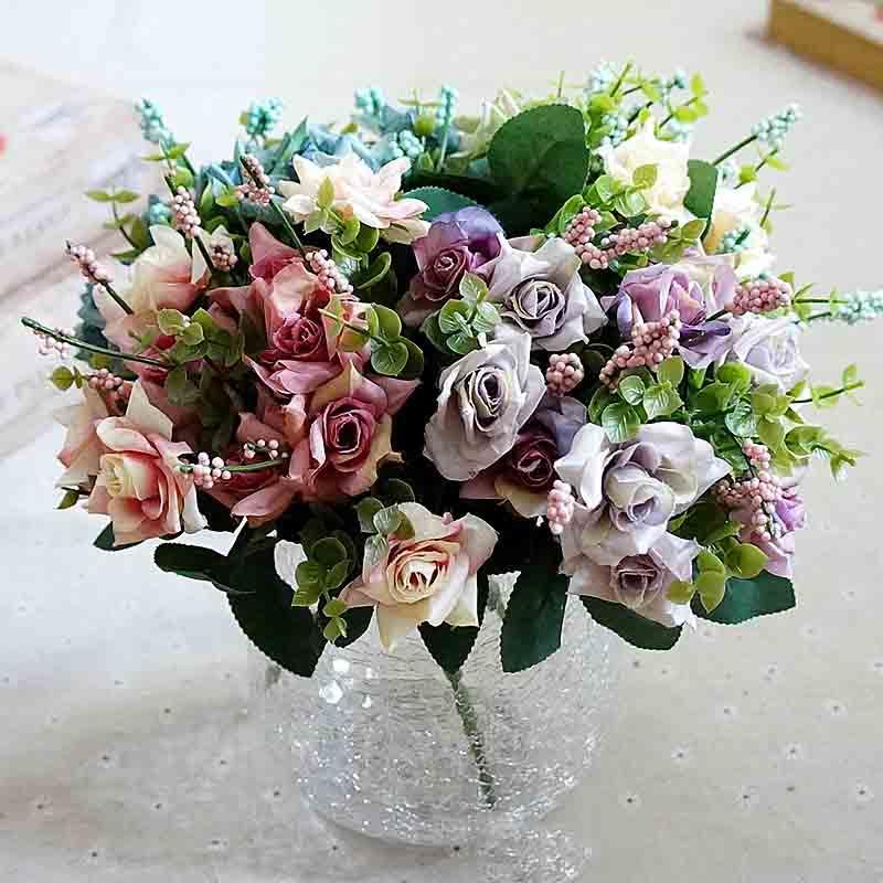 Hot 26cm Horn Rose Pink Silk Peony Bouquet 10 Big Heads and 5 Fork Cheap Flowers Suitable for Family Wedding Decoration Indoor
Hot 26cm Horn Rose Pink Silk Peony Bouquet 10 Big Heads and 5 Fork Cheap Flowers Suitable for Family Wedding Decoration Indoor