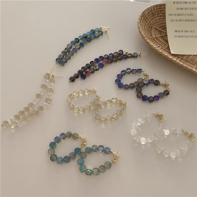 Korean retro colorful transparent crystal long drop earrings for woman Aesthetic Jewelry accessorie fashion earring 2021 new
Korean retro colorful transparent crystal long drop earrings for woman Aesthetic Jewelry accessorie fashion earring 2021 new