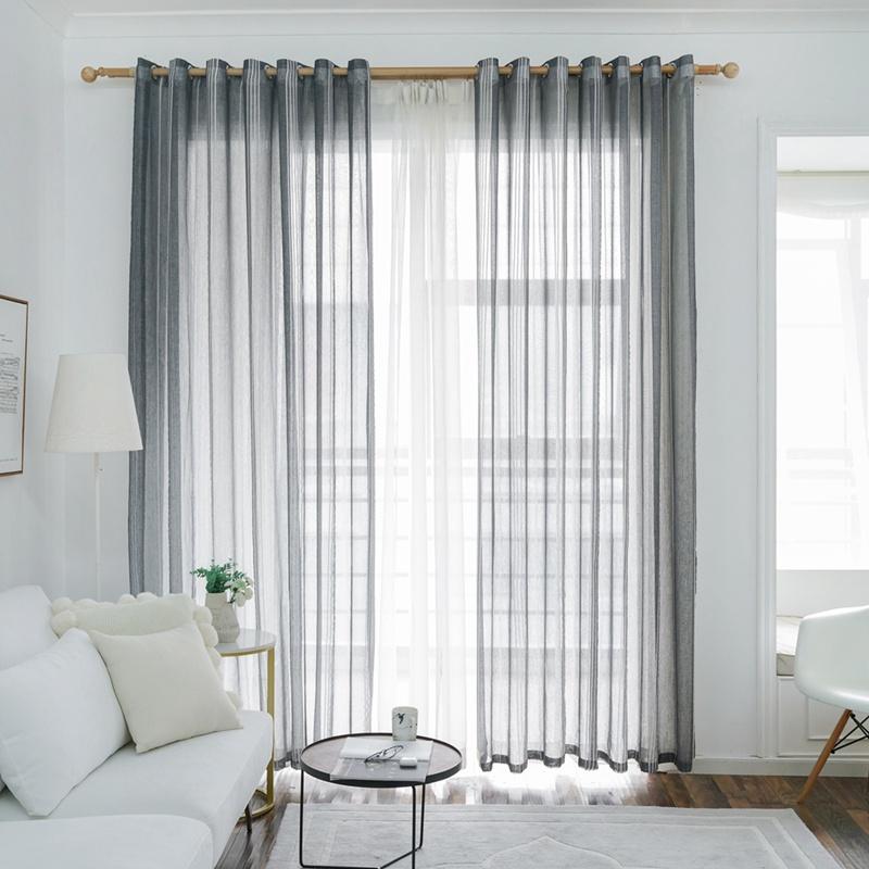 Japanise Style Cotton Pure Color Curtain Tulle Door Window Drape Panel Sheer Scarf Valances Micro-transparent Curtain Home Decor
Japanise Style Cotton Pure Color Curtain Tulle Door Window Drape Panel Sheer Scarf Valances Micro-transparent Curtain Home Decor