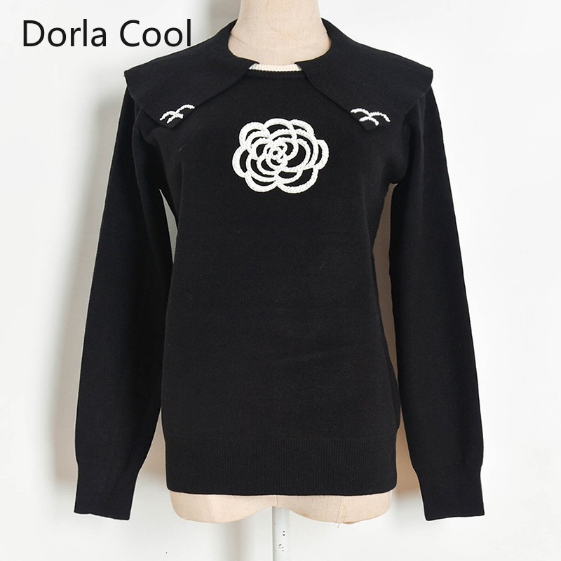 New 2021 Female Designer Beads Floral Nightgowns Sweet Lady Solid Black Pink Sweater Mesh Turn Collar Down Girl Jumper Tops Rsbx, White
New 2021 Female Designer Beads Floral Nightgowns Sweet Lady Solid Black Pink Sweater Mesh Turn Collar Down Girl Jumper Tops Rsbx, White