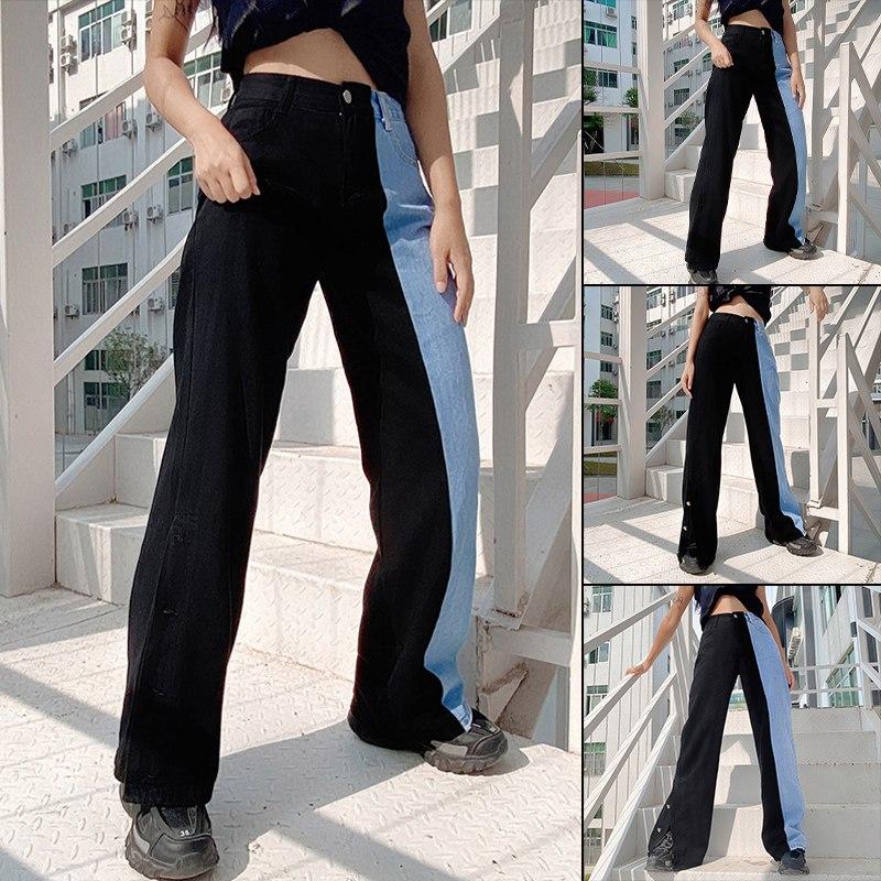 Summer Spring Vintage Jeans Woman Long Trousers Cowboy Loose Streetwear High Waist Ldies Jeans Split Clothes Wide Leg, Blue
Summer Spring Vintage Jeans Woman Long Trousers Cowboy Loose Streetwear High Waist Ldies Jeans Split Clothes Wide Leg, Blue