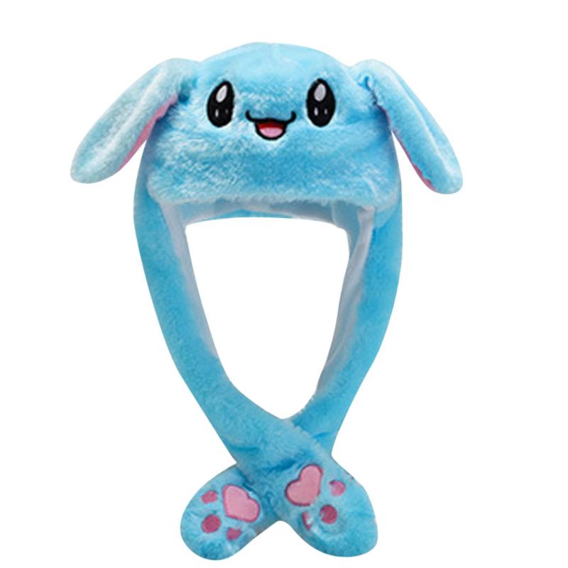 plush moving ears hat hand pinching ear to move vertical ears cap kids women party performance gifts girl hat #yj, Blue;gray
plush moving ears hat hand pinching ear to move vertical ears cap kids women party performance gifts girl hat #yj, Blue;gray