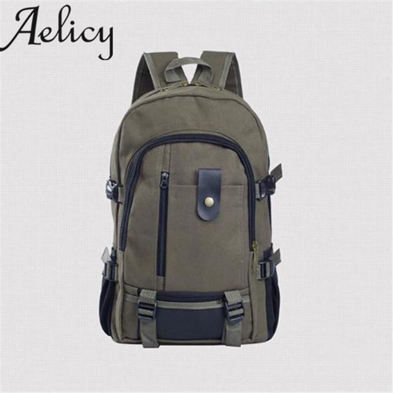 Aelicy Vintage Travel Canvas Leather Rucksack Satchel School Bag Computer Backpack Male Laptop Backpack Teenager high quality
Aelicy Vintage Travel Canvas Leather Rucksack Satchel School Bag Computer Backpack Male Laptop Backpack Teenager high quality