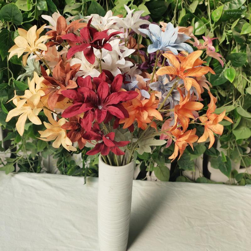 Silk Artificial Flower Orchid Bouquet for Home Wedding Hotel Decoration Flower Arrangement Autumn Aimulation Bouquet Photo Props1, Blue
Silk Artificial Flower Orchid Bouquet for Home Wedding Hotel Decoration Flower Arrangement Autumn Aimulation Bouquet Photo Props1, Blue