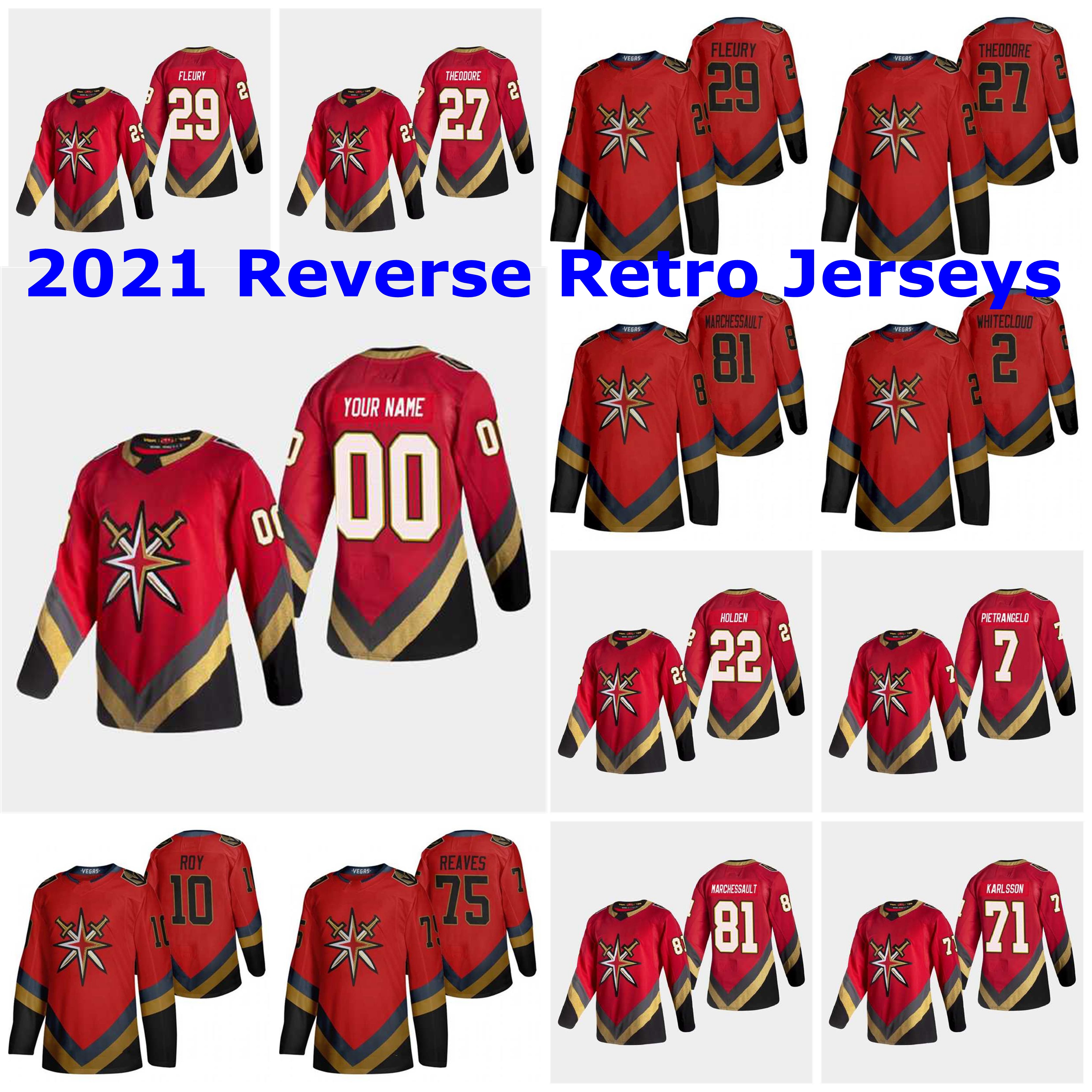 2021 Reverse Retro Vegas Golden Knights Jerseys Nick Holden Jersey Brayden McNabb Jon Merrill Jimmy Schuldt Deryk Engelland Custom Stitched, Black;red
2021 Reverse Retro Vegas Golden Knights Jerseys Nick Holden Jersey Brayden McNabb Jon Merrill Jimmy Schuldt Deryk Engelland Custom Stitched, Black;red