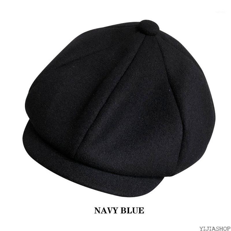 New Men's hat autumn retro herringbone octagonal hat ladies casual striped beret flat top1, Black
New Men's hat autumn retro herringbone octagonal hat ladies casual striped beret flat top1, Black