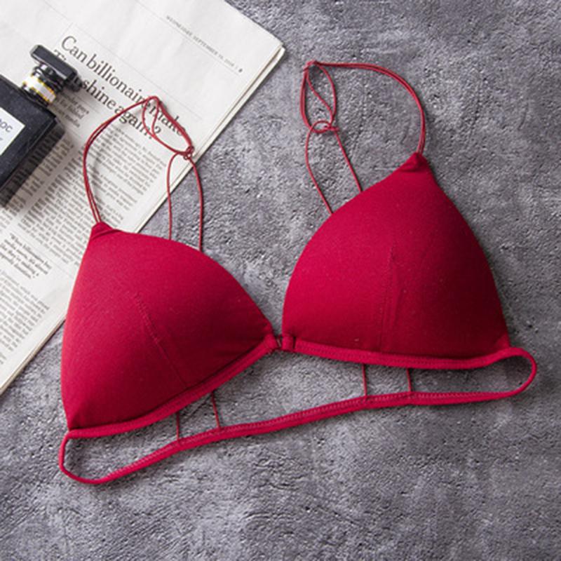 Sexy Front Closure Underwear Hin Section Push Up Bra Wire Free Comfortable Adjustable Bra Underwire Underwear Women Bralette, White
Sexy Front Closure Underwear Hin Section Push Up Bra Wire Free Comfortable Adjustable Bra Underwire Underwear Women Bralette, White