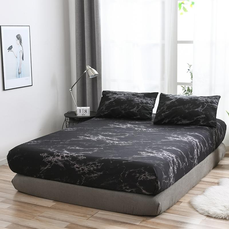 High Elastic Fitted Bed Sheet Marble Pattern Stain Resistant Bed Mattress Cover Stretch Anti-skid Bedding Bedspread, Model 1 pink
High Elastic Fitted Bed Sheet Marble Pattern Stain Resistant Bed Mattress Cover Stretch Anti-skid Bedding Bedspread, Model 1 pink