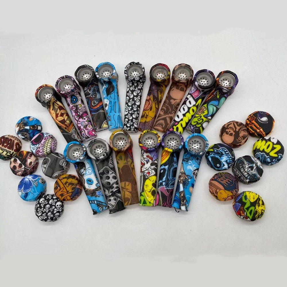 NEW 3.5 inch Silicone Spoon Hand Pipe Printing Silicon Mini Water Pipe Dabble For Dry Herb Customized Printings SILICON PIPE COLORFUL
NEW 3.5 inch Silicone Spoon Hand Pipe Printing Silicon Mini Water Pipe Dabble For Dry Herb Customized Printings SILICON PIPE COLORFUL