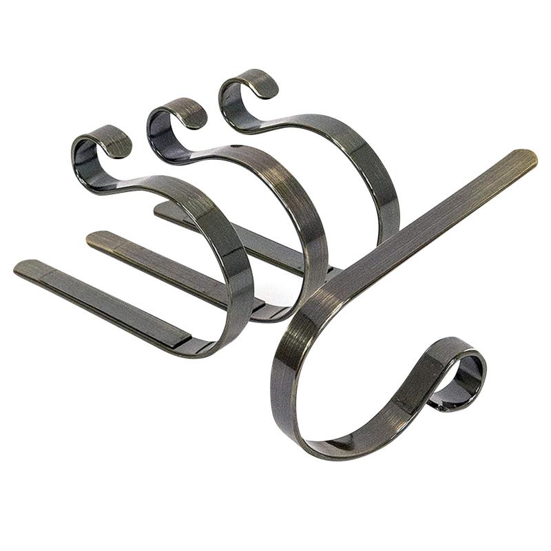 4PCS Metal Christmas Stocking Holder Hooks Fireplace Hanger with Non-Skid Design Xmas Hanging Holder
4PCS Metal Christmas Stocking Holder Hooks Fireplace Hanger with Non-Skid Design Xmas Hanging Holder