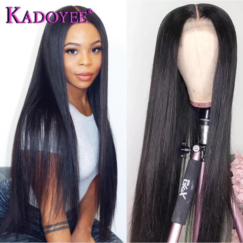 4x4 Closure Wig Straight Wig Remy 13x1 Lace Brazilian Natural Straight Lace Closure KADOYEE T Part Human Hair, Natural color
4x4 Closure Wig Straight Wig Remy 13x1 Lace Brazilian Natural Straight Lace Closure KADOYEE T Part Human Hair, Natural color