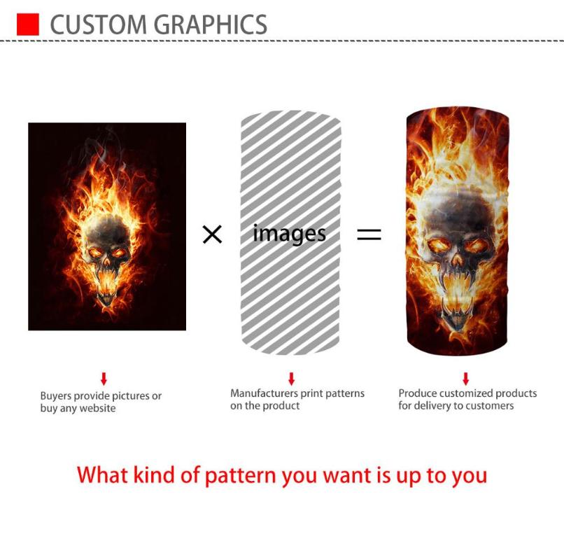 Scarves Customize Your Own Pattern Bandana Scarf Motorcycle Dustproof Multifunctional Seamless Tubular Hip-hop Headband Neck Gaite
Scarves Customize Your Own Pattern Bandana Scarf Motorcycle Dustproof Multifunctional Seamless Tubular Hip-hop Headband Neck Gaite