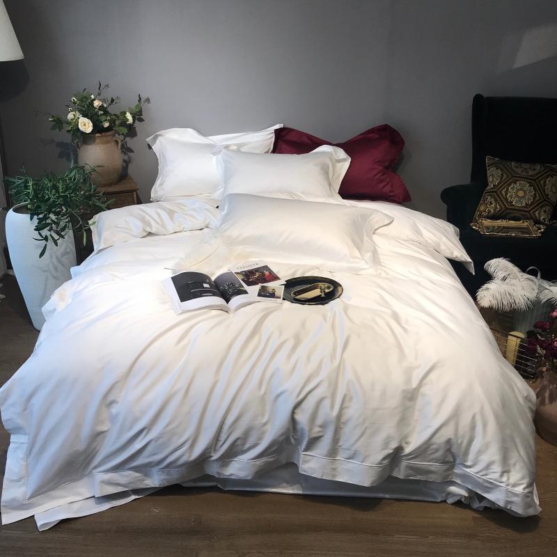 Top Quality 100S Egyptian Cotton Bedding Sheets 4 Pieces Duvet Cover Bed Sheet Pillow Cases King Queen Double Size Linens White
Top Quality 100S Egyptian Cotton Bedding Sheets 4 Pieces Duvet Cover Bed Sheet Pillow Cases King Queen Double Size Linens White