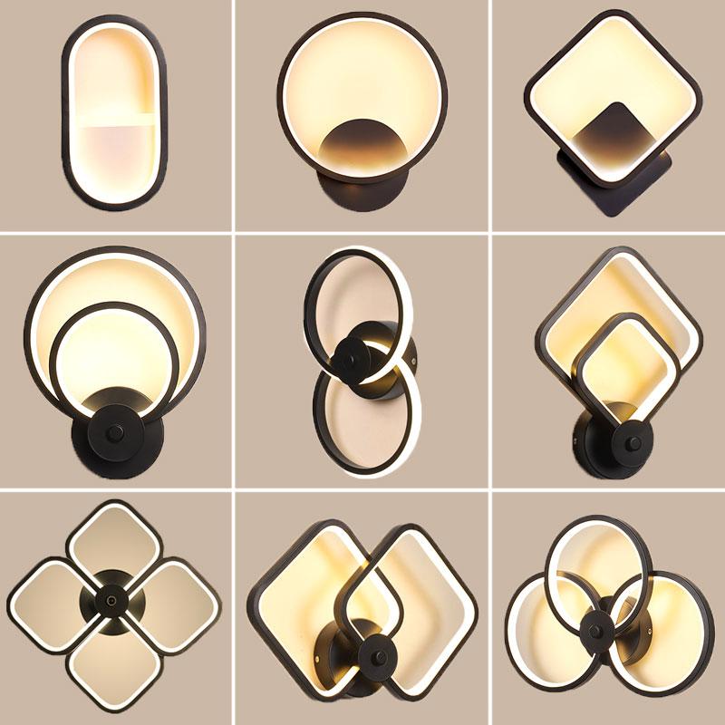 Hot sale led wall lamp indoor black and white wall lamp simple art indoor home decoration modern living room corridor bedside
Hot sale led wall lamp indoor black and white wall lamp simple art indoor home decoration modern living room corridor bedside