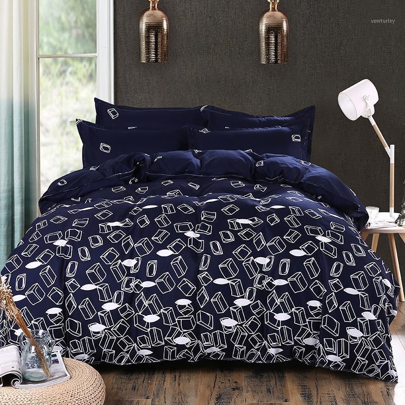 KELUO Home Textile 3/4pcs King Size Bedding Sets Duvet Cover Sets Pillowcases Flat sheet Dark blue1, Mil2018024
KELUO Home Textile 3/4pcs King Size Bedding Sets Duvet Cover Sets Pillowcases Flat sheet Dark blue1, Mil2018024
