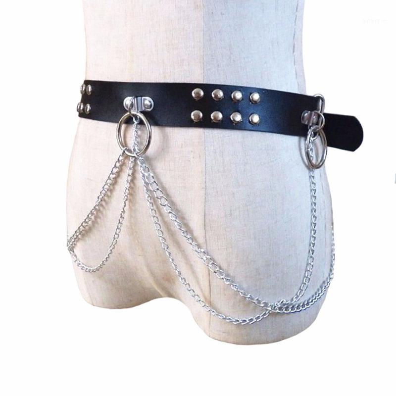 Unisex Pu Leather Harness Belts Big O ring Waist leather Belt Women Leisure Jeans metal Chain Buckle punk rivets Ladies Strap1, White
Unisex Pu Leather Harness Belts Big O ring Waist leather Belt Women Leisure Jeans metal Chain Buckle punk rivets Ladies Strap1, White