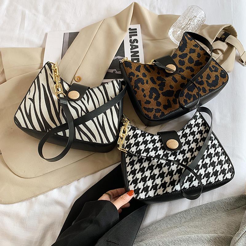 Design Zebra Bags Women Shoulder Bag Lady Leather Chains Handbag Female Brown Leopard Party Prom Crossbody Bags
Design Zebra Bags Women Shoulder Bag Lady Leather Chains Handbag Female Brown Leopard Party Prom Crossbody Bags