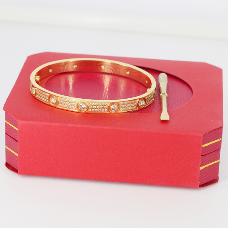 High Quality Bracelets Rose gold Bangle Mens womens ladies Diamonds iced out Silver Designer Women Party Gift Bracelet Jewelry
High Quality Bracelets Rose gold Bangle Mens womens ladies Diamonds iced out Silver Designer Women Party Gift Bracelet Jewelry