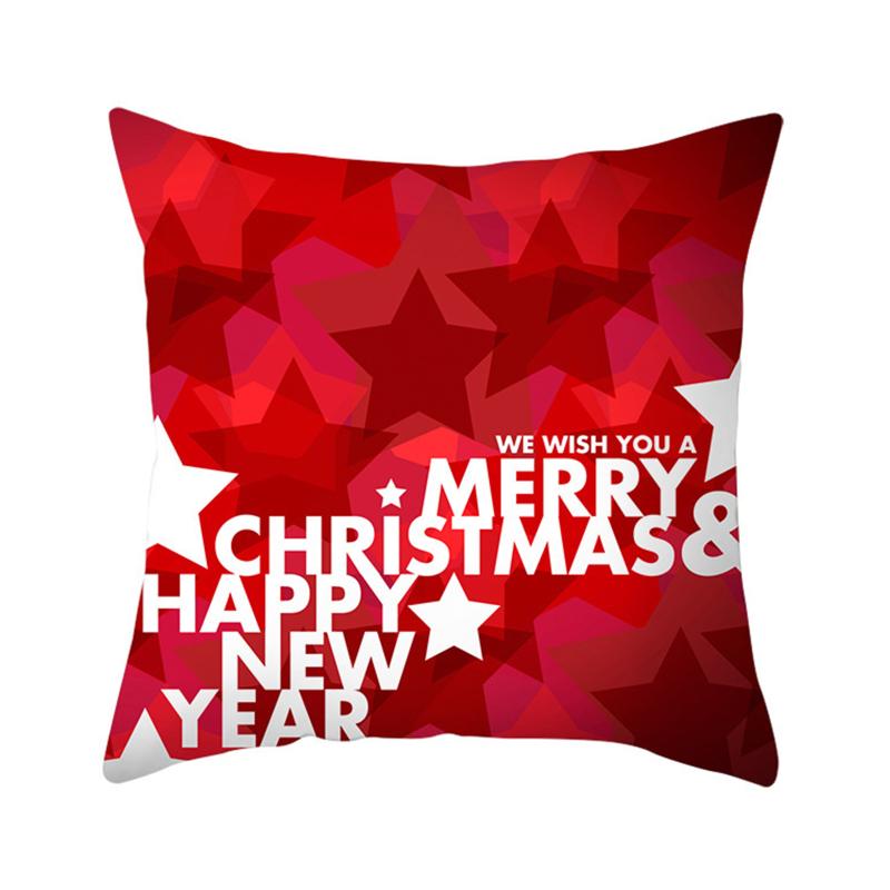 New High Quality Christmas Pillowcase Red Letters Snowflake Santa Clause Pillow Cover Square Pillow Accessories for Home Case
New High Quality Christmas Pillowcase Red Letters Snowflake Santa Clause Pillow Cover Square Pillow Accessories for Home Case