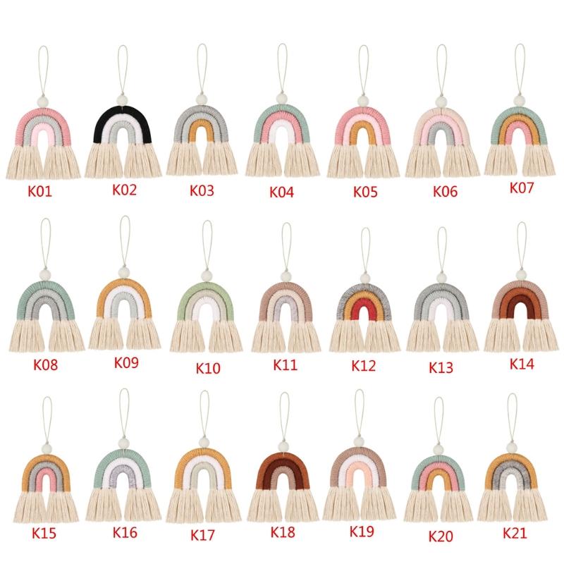 1PC Handmade Rainbow Phone Strap Cotton Pendant Mobile Phone Straps Lanyard Key Ring Mobile Accessories
1PC Handmade Rainbow Phone Strap Cotton Pendant Mobile Phone Straps Lanyard Key Ring Mobile Accessories
