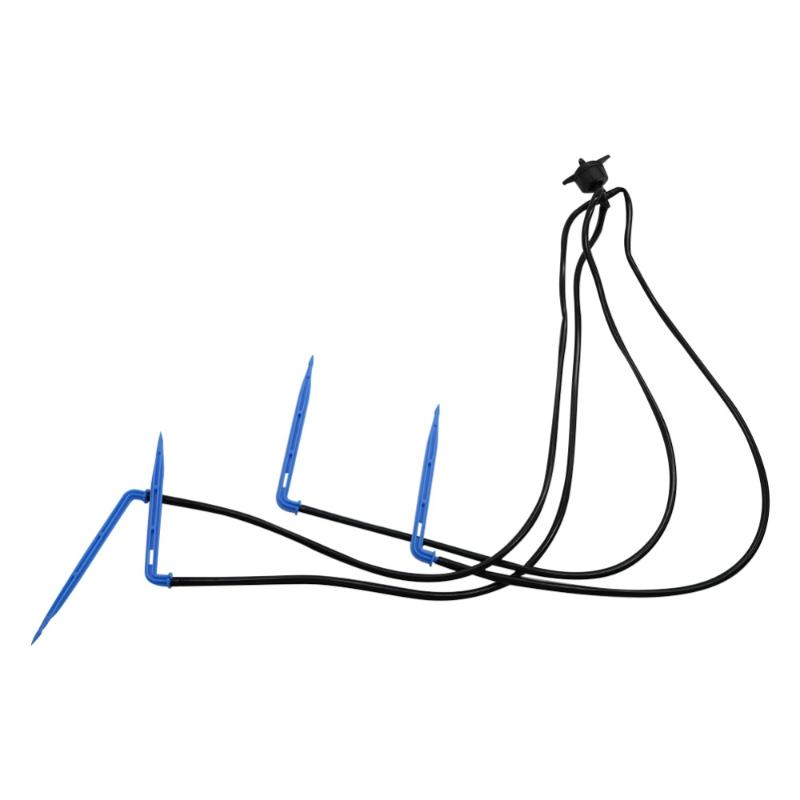 4-ways Curved Arrow Irrigation System Kits Garden Greenhouse Drip Irrigation Shunt device Arrow dripper kits 2 Sets, 4l blue
4-ways Curved Arrow Irrigation System Kits Garden Greenhouse Drip Irrigation Shunt device Arrow dripper kits 2 Sets, 4l blue