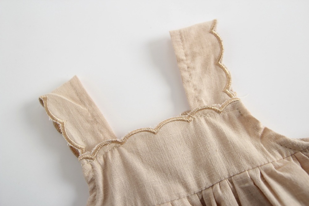 Baby Romper Dress Girls Summer Newborn Baby Clothes For Girls 100% Cotton White Lace Sleeveless bebes Infant Girls Jumpsuit 201027