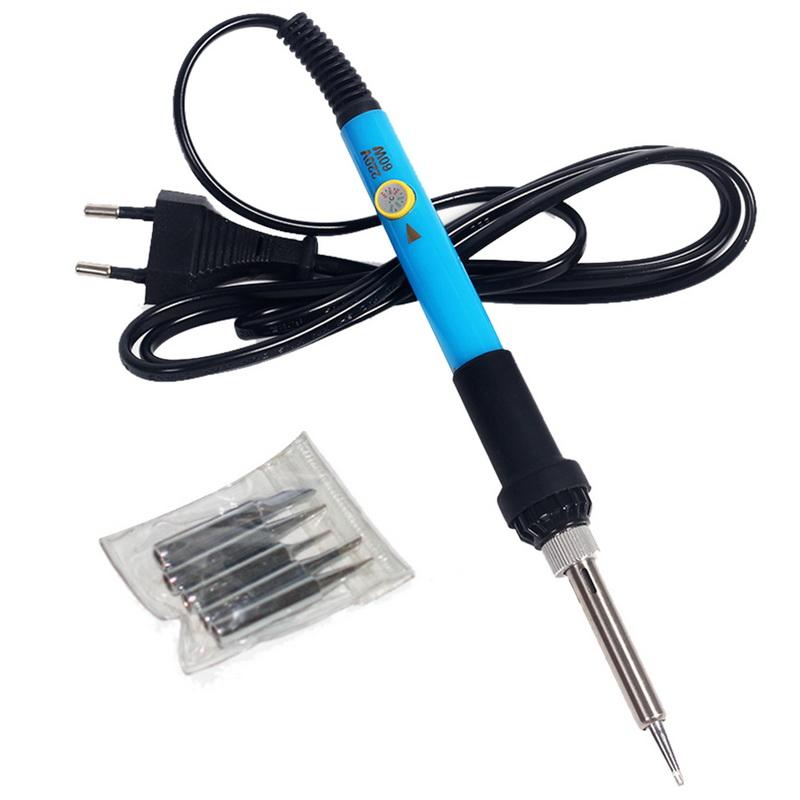 5 In 1 220V 60W Adjustable Temperature Electric Soldering Iron Internal Heating Solder Station Repair Tool With 5 Tip New
5 In 1 220V 60W Adjustable Temperature Electric Soldering Iron Internal Heating Solder Station Repair Tool With 5 Tip New
