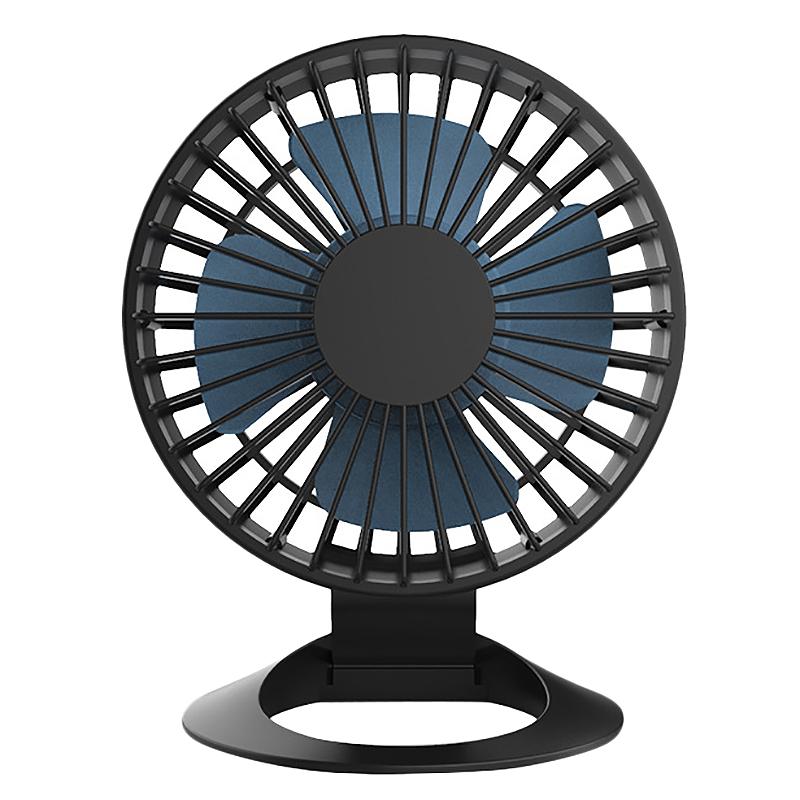 Desktop USB Small Fan Mini USB Silent Office Fan Household Black Mini with Battery