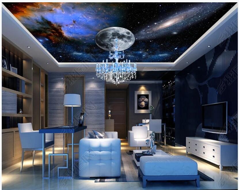 3d ceiling murals wallpaper custom photo Bar restaurant KTV clubhouse universe starry sky murals wall papers home décor in the living room, Customize
3d ceiling murals wallpaper custom photo Bar restaurant KTV clubhouse universe starry sky murals wall papers home décor in the living room, Customize