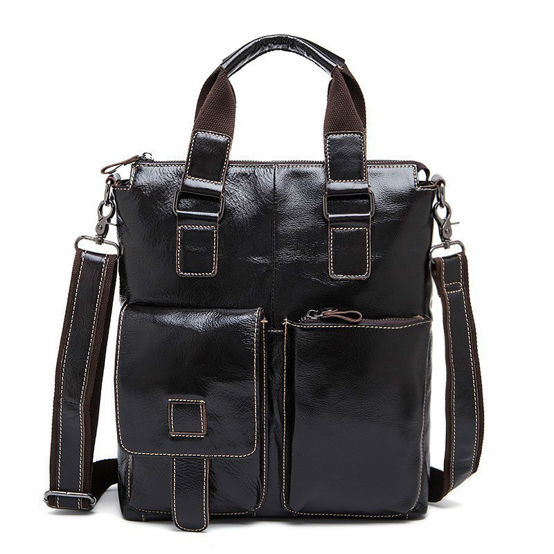 2020 Fashion New Men's Commercial Royal Leather Briefcase From the Vintage Courier of Natural Casual Men Cowskin Business Bag Ax8u, Deep coffee.
2020 Fashion New Men's Commercial Royal Leather Briefcase From the Vintage Courier of Natural Casual Men Cowskin Business Bag Ax8u, Deep coffee.