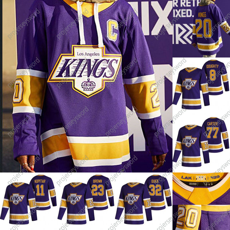 Los Angeles Kings Jonathan Quick 2020 Reverse Retro Hockey Jersey Dustin Brown Drew Doughty Trevor Moore Anze Kopitar Jeff Carter Matt Roy, Womens gray s-xxl
Los Angeles Kings Jonathan Quick 2020 Reverse Retro Hockey Jersey Dustin Brown Drew Doughty Trevor Moore Anze Kopitar Jeff Carter Matt Roy, Womens gray s-xxl