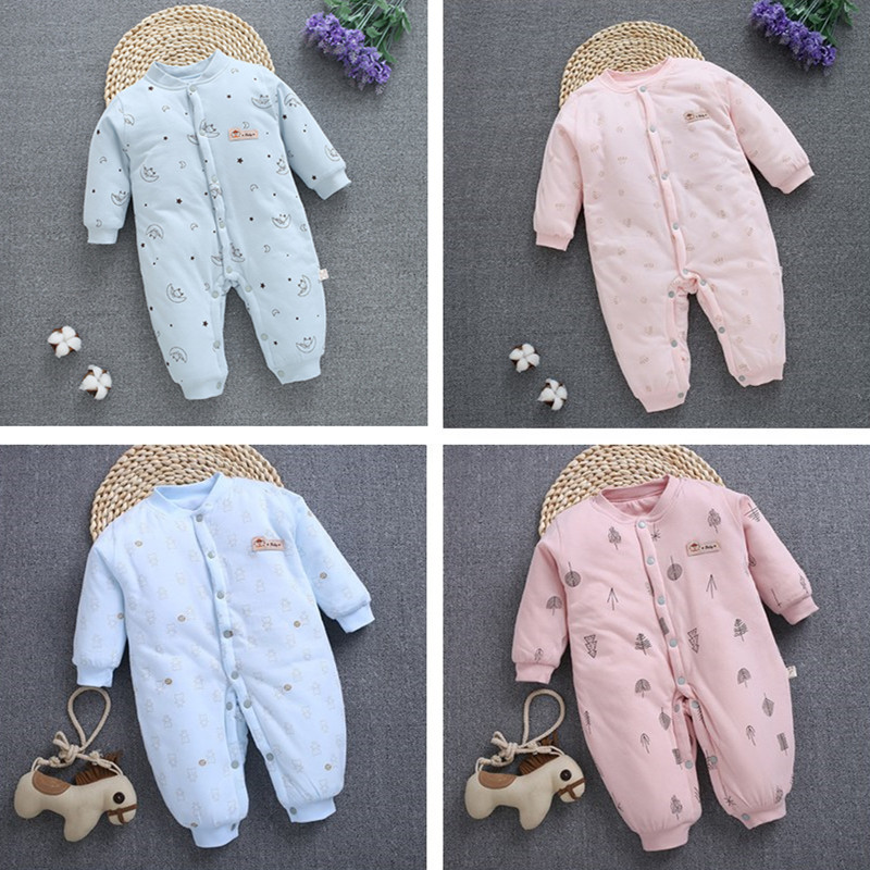 Baby Clothes NewBorn Baby Boy Girl Thick Romper Children's Jumpsuit Cotton Outfits Winter Clothes Warm Infant Clothing, Blue
Baby Clothes NewBorn Baby Boy Girl Thick Romper Children's Jumpsuit Cotton Outfits Winter Clothes Warm Infant Clothing, Blue