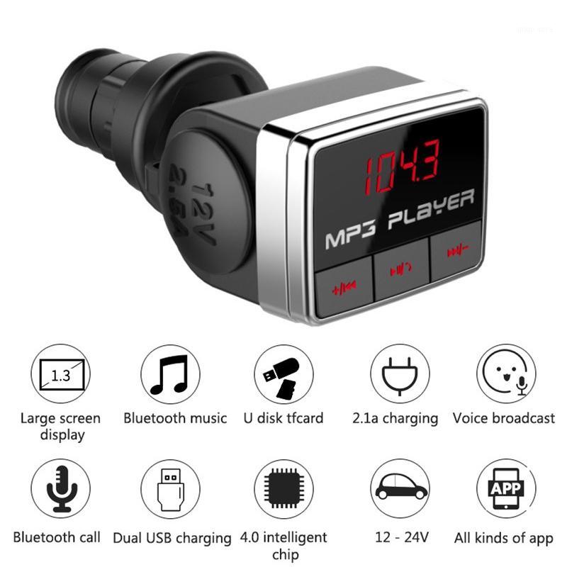 BT10 Car FM Transmitter Bluetooth MP3 Music Player Modulator Handsfree Quick Charging USB U Disk TF Card 1.3" Charger Adapter1
BT10 Car FM Transmitter Bluetooth MP3 Music Player Modulator Handsfree Quick Charging USB U Disk TF Card 1.3" Charger Adapter1