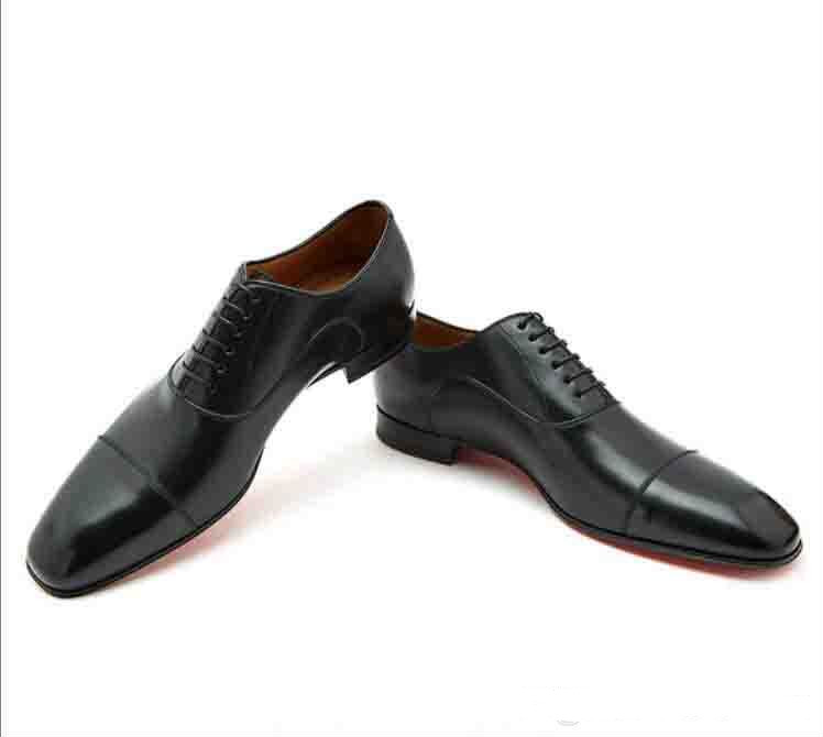 Men Wedding Flat Shoes Luxury Quality Red sole Loafers Lace-up Low Heels Greggo Flats Black Leather Oxford Shoes Party Dress
Men Wedding Flat Shoes Luxury Quality Red sole Loafers Lace-up Low Heels Greggo Flats Black Leather Oxford Shoes Party Dress