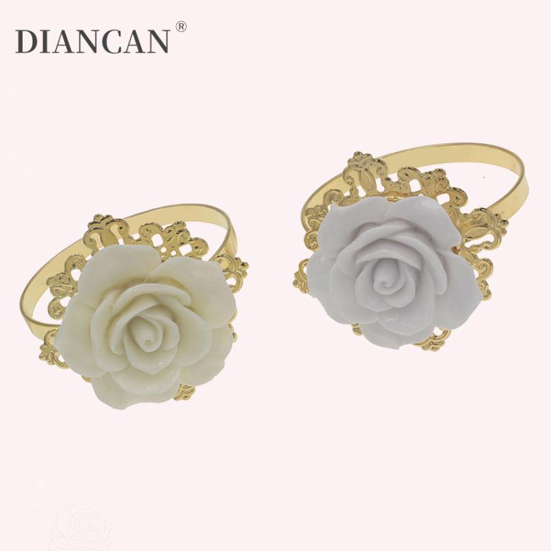 Bloom Flower Napkin Holder with Resin Stones Gold Metal Napkin Ring Servilletero for Wedding Party Hotel Table Dinner Decoration1
Bloom Flower Napkin Holder with Resin Stones Gold Metal Napkin Ring Servilletero for Wedding Party Hotel Table Dinner Decoration1
