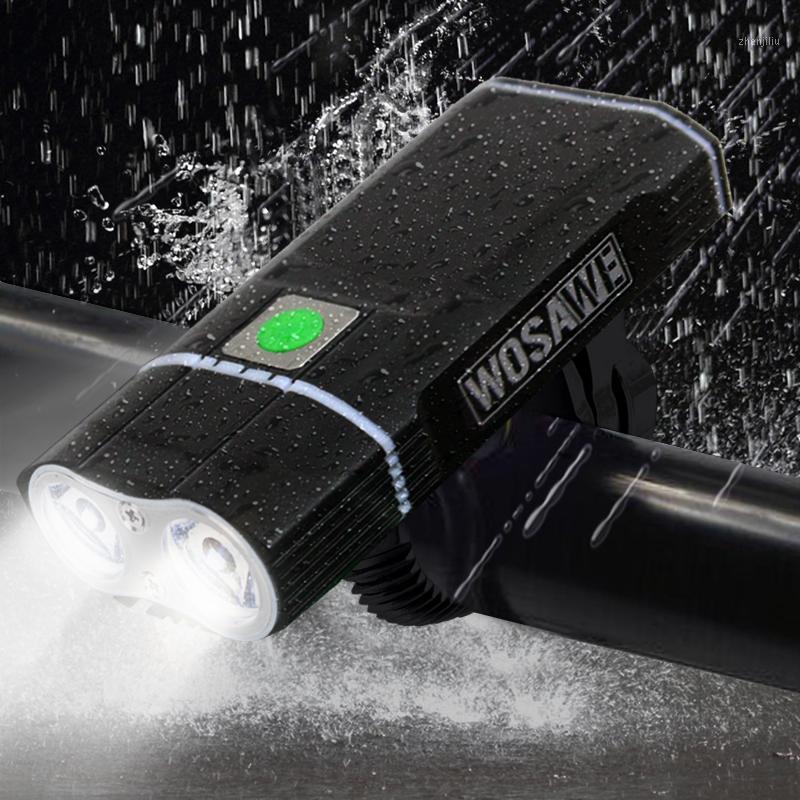 WOSAWE NEW 2400 Lumens Bicycle Light with 18650 Built-in Batteries USB Rechargeable Bike Light 2-XML LED lamp 5 modes1
WOSAWE NEW 2400 Lumens Bicycle Light with 18650 Built-in Batteries USB Rechargeable Bike Light 2-XML LED lamp 5 modes1
