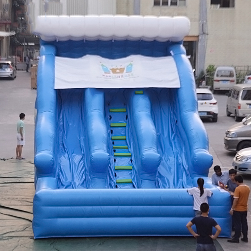 Commercial Inflatable Water Slide Sale Garden Supplie Amazing Blue Wave Slides With Pool Amusement Park w/ Air Blower
Commercial Inflatable Water Slide Sale Garden Supplie Amazing Blue Wave Slides With Pool Amusement Park w/ Air Blower