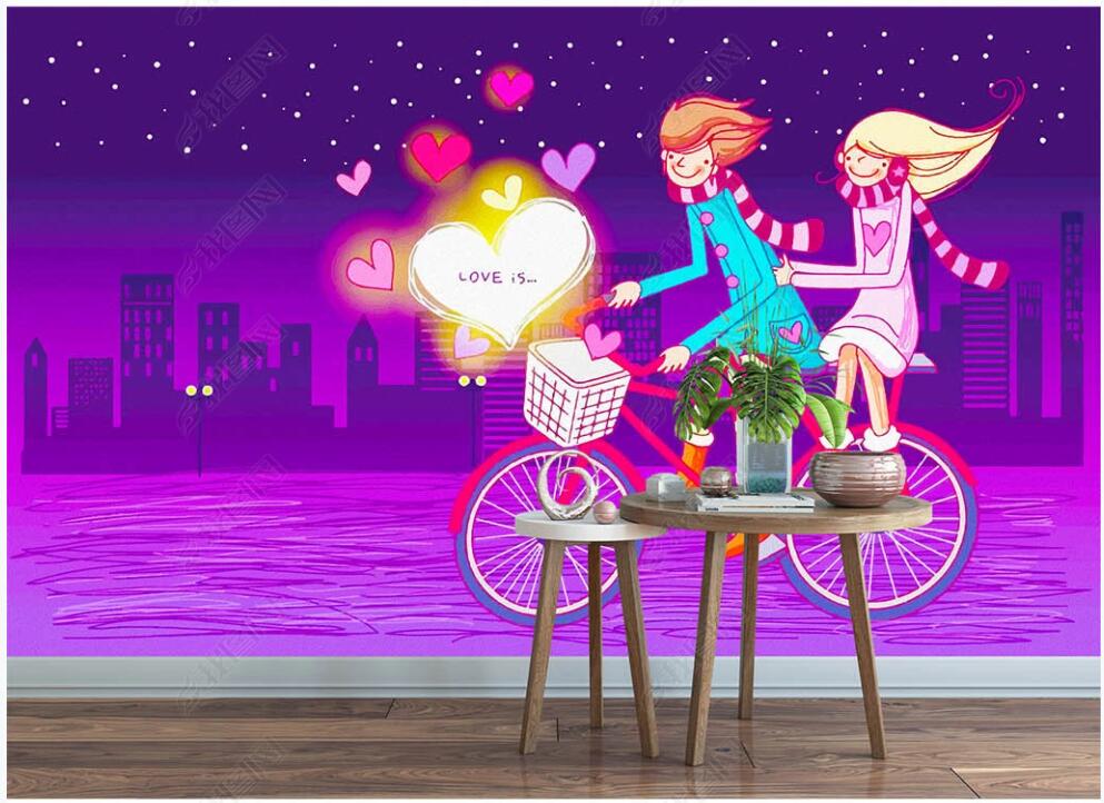 3d wallpaper custom photo mural Purple night sky watercolor couple bicycle home decor living room 3d wall murals wallpaper for walls 3 d, Non-woven wallpaper
3d wallpaper custom photo mural Purple night sky watercolor couple bicycle home decor living room 3d wall murals wallpaper for walls 3 d, Non-woven wallpaper