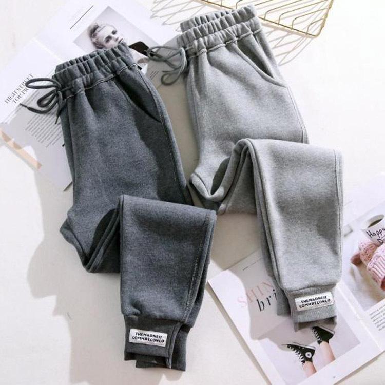 Women' Loose Autumn Winter Harem Pants New Korean Plush Legged Casual Elastic Waist Pants, Black
Women' Loose Autumn Winter Harem Pants New Korean Plush Legged Casual Elastic Waist Pants, Black
