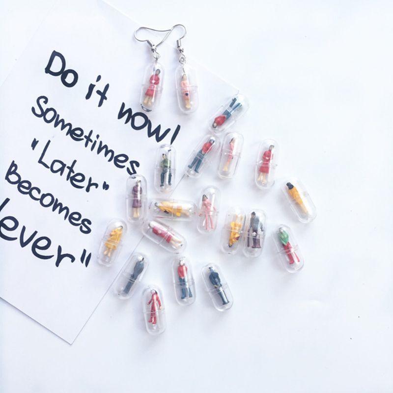 1 Pair Creative Transparent Mini Man Candy Earrings Vintage Style Minimalism Concise Design Female Ear Pins Jewelry Gift, Silver
1 Pair Creative Transparent Mini Man Candy Earrings Vintage Style Minimalism Concise Design Female Ear Pins Jewelry Gift, Silver